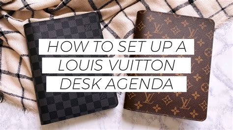 louis vuitton desk agenda replica|louis vuitton desk agenda refill.